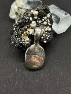 Lavender Sapphire Pendant in Solid Silver 999 with Certificate | Handmade Fine Silver Jewelry | Artisan Necklace | Gift for Her