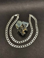 20 inches Curb chain in solid silver 925 7mm / 29.21g