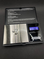 Handmade Fine Silver 999 Pendant with White Sapphires