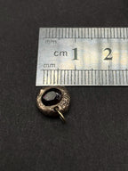 Burmese Dark Violet Spinel Pendant | 9ct Gold, Handmade Gemstone Necklace