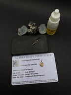 Imperial Garnet Pendant in Solid 9ct Gold with Certificate