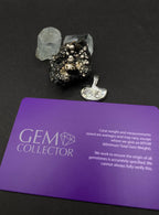 Handmade Fine Silver 999 Pendant with White Sapphires