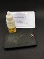 Burmese Dark Violet Spinel Pendant | 9ct Gold, Handmade Gemstone Necklace