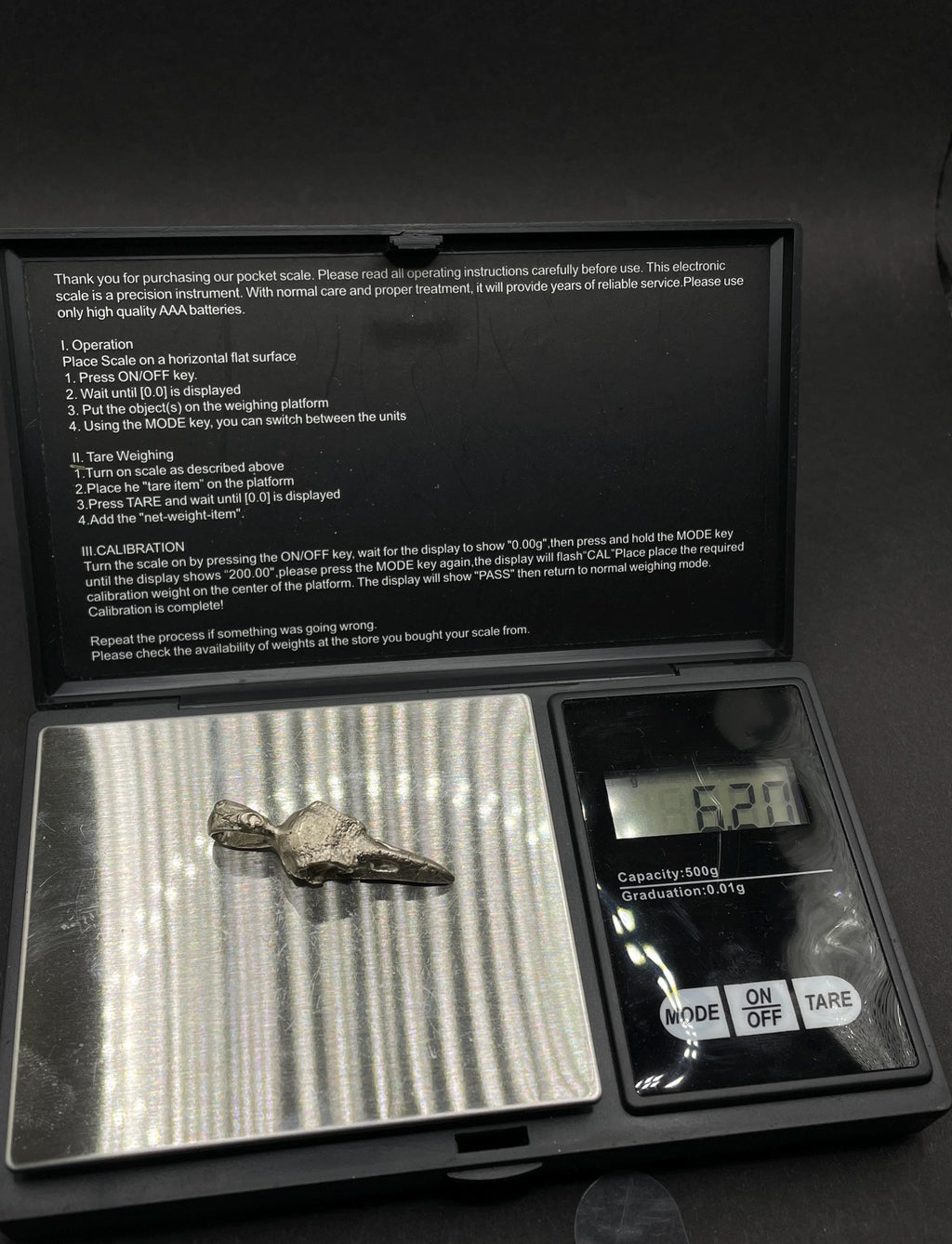 Raven Skull Pendant in Solid Silver 925