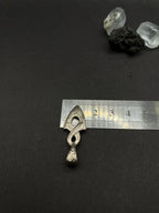 Egyptian Infinity star pendant in solid silver 925