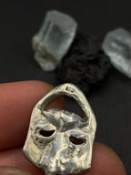 Comedy Mask pendant in solid silver 925