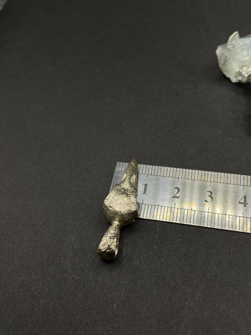 Raven Skull Pendant in Solid Silver 925