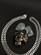 20 inches Curb chain in solid silver 925