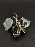 Moai Statue pendant in solid silver 925