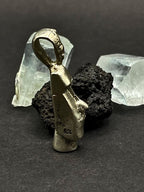 Moai Statue pendant in solid silver 925