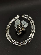 20 inches Curb chain in solid silver 925
