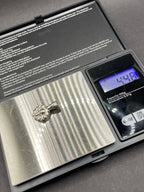 Skull pendant in solid silver 999