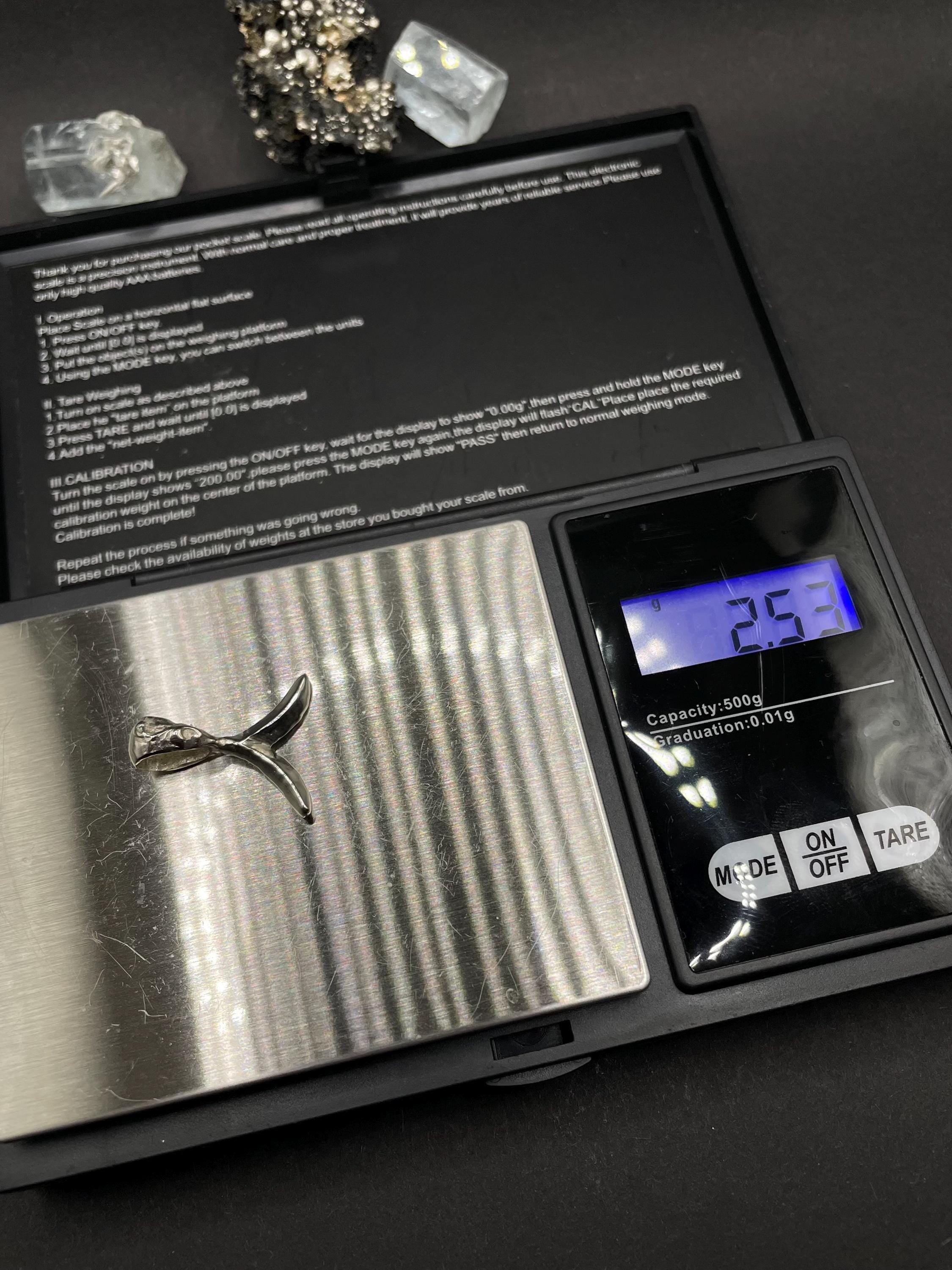 Ren symbol pendant in solid silver 999