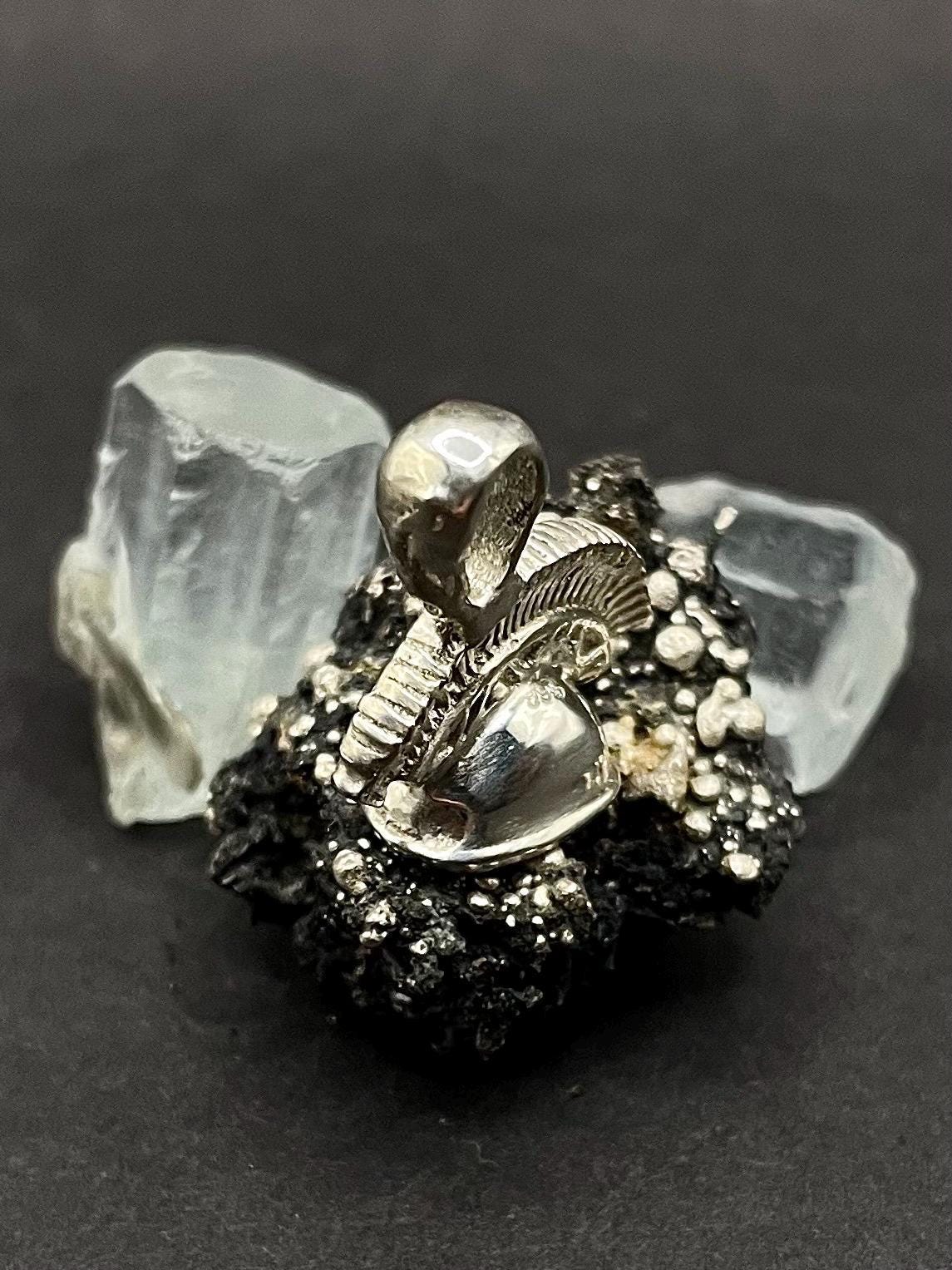 Trojan Helmet Pendant in solid silver 999