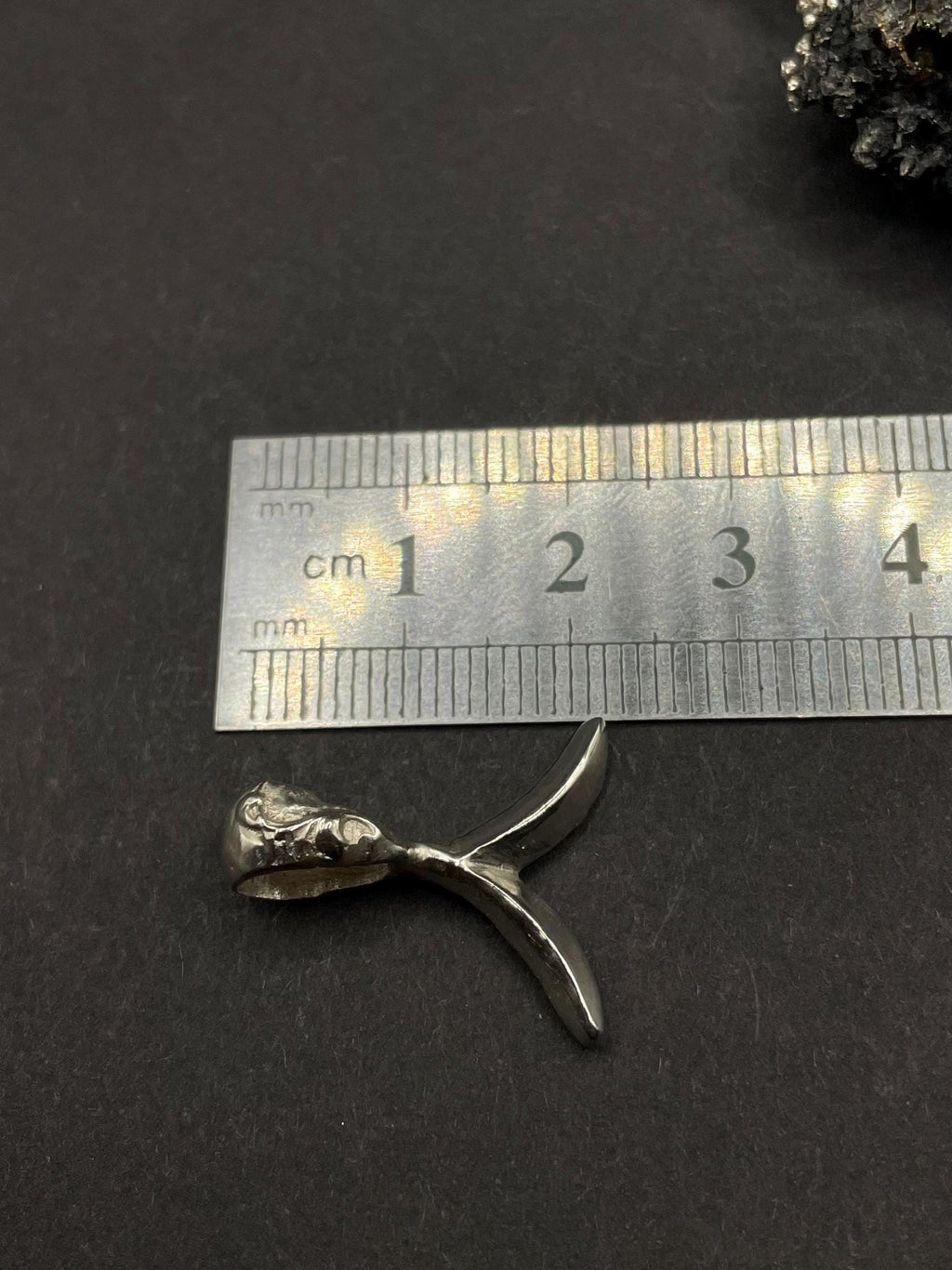 Ren symbol pendant in solid silver 999