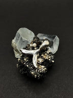 Ren symbol pendant in solid silver 999