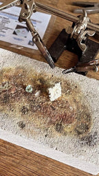 Green Sapphire Pendant in solid silver 999 with certificate