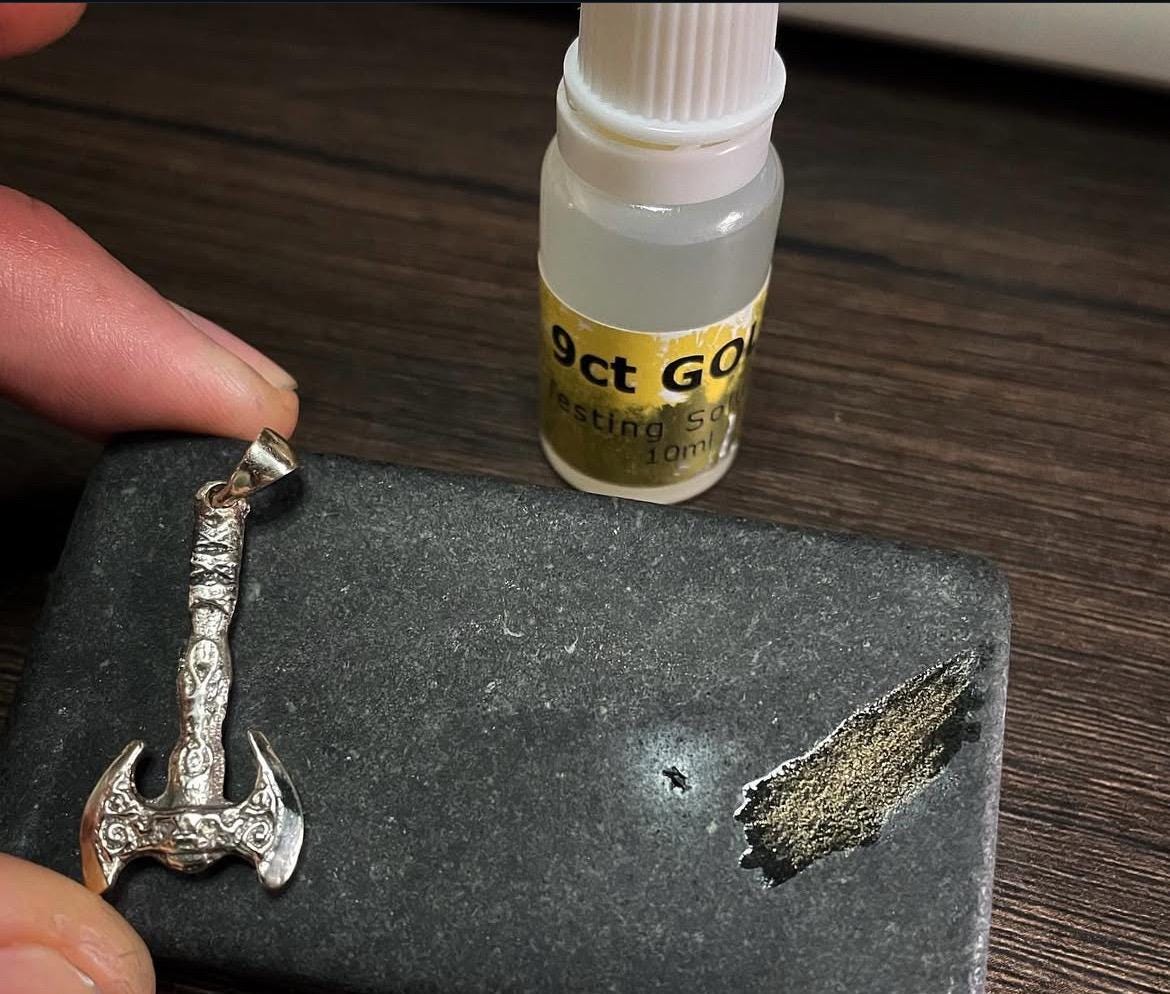 Celtic Axe Pendant in 9ct Solid Gold