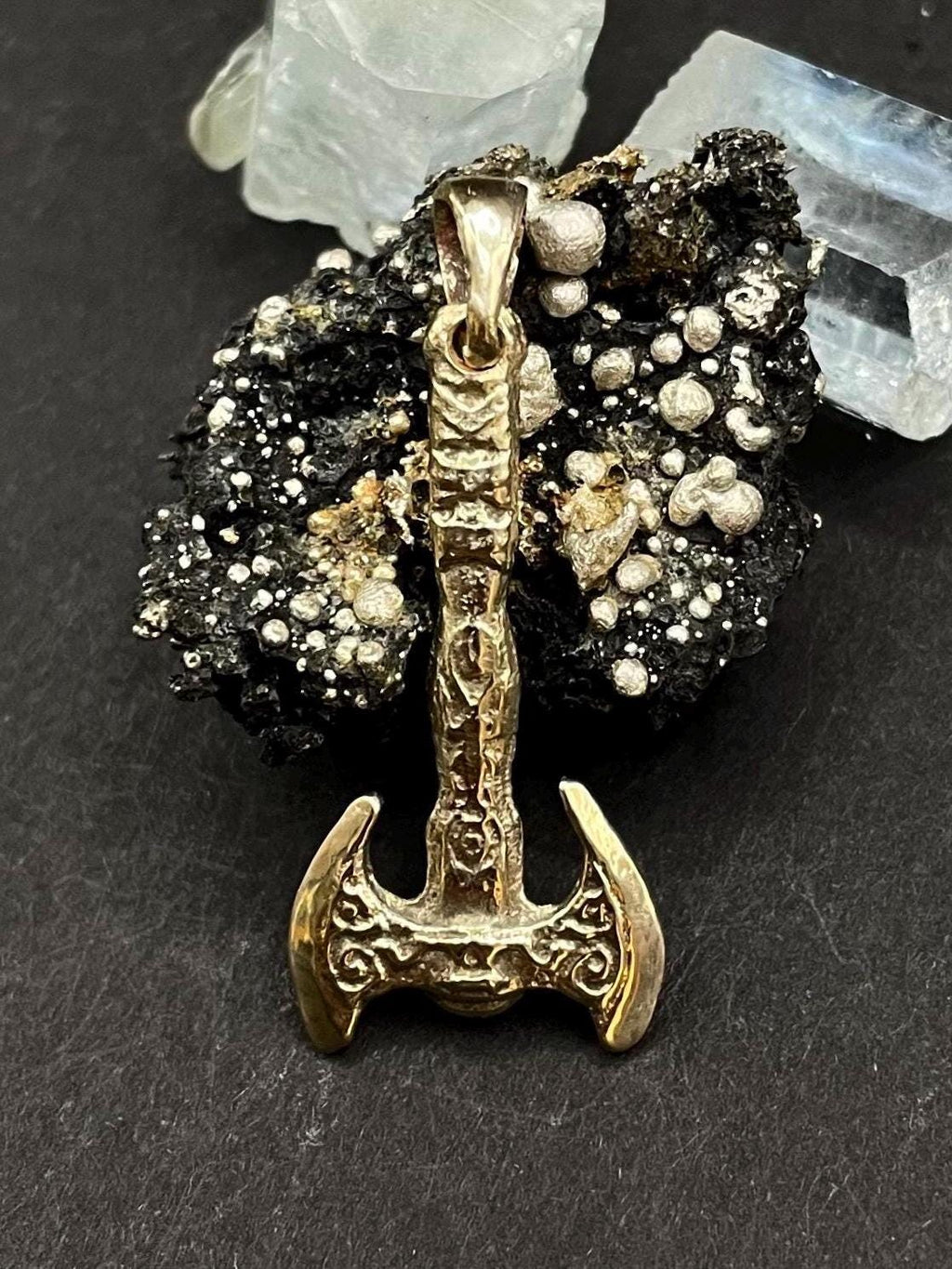 Celtic Axe Pendant in 9ct Solid Gold