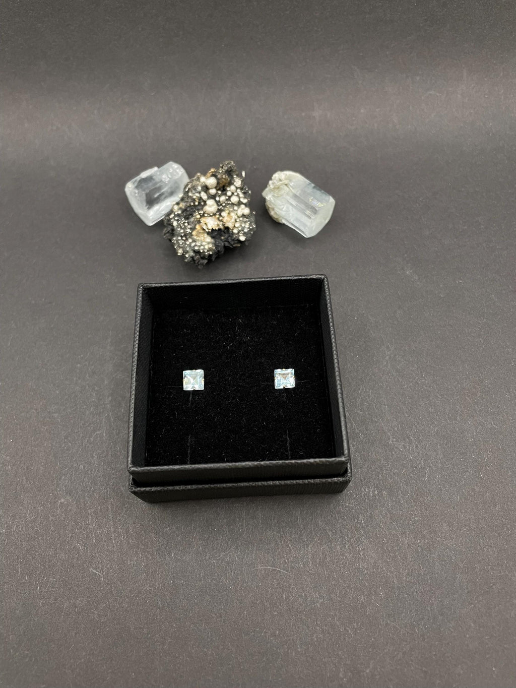 Aquamarine Earrings in 18ct Solid Gold