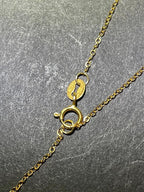 18ct Solid Gold Bracelet with 3 Crosses