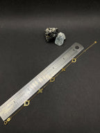 Round Cross & Circle Bracelet 18ct Gold