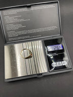 9ct Solid Gold Citrine Ring – Yellow Gemstone Solitaire