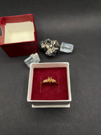 9ct Solid Gold Citrine Ring – Yellow Gemstone Solitaire