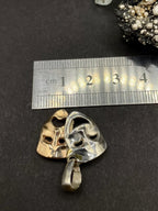 Comedy & Tragedy Mask Pendant – 9ct Solid Gold and 925 solid Silver