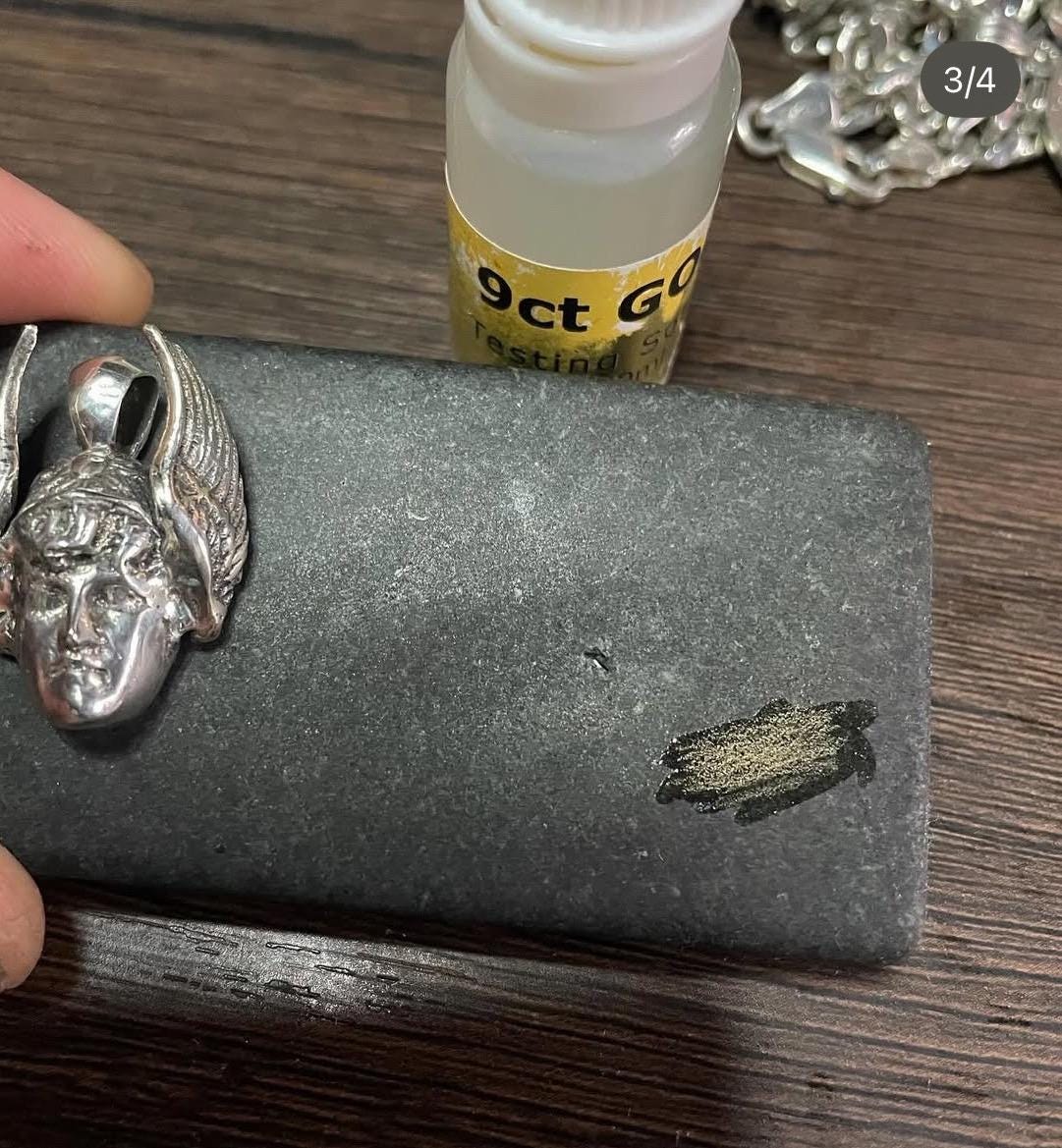 Hermes Head Pendant in 9ct Solid Gold & 925 Silver – Greek Mythology Jewellery