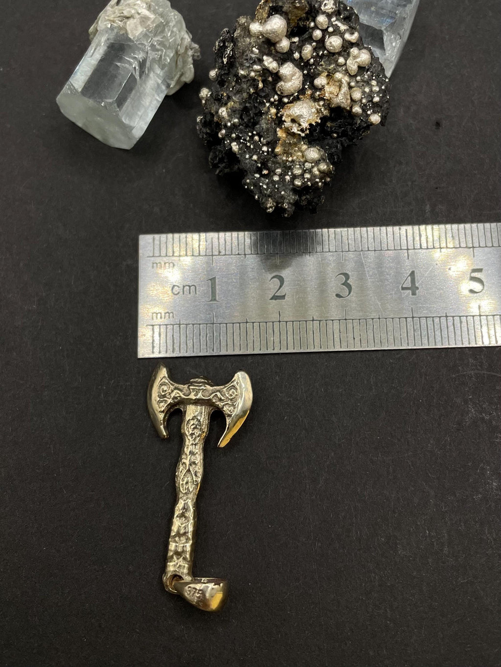 Celtic Axe Pendant in 9ct Solid Gold