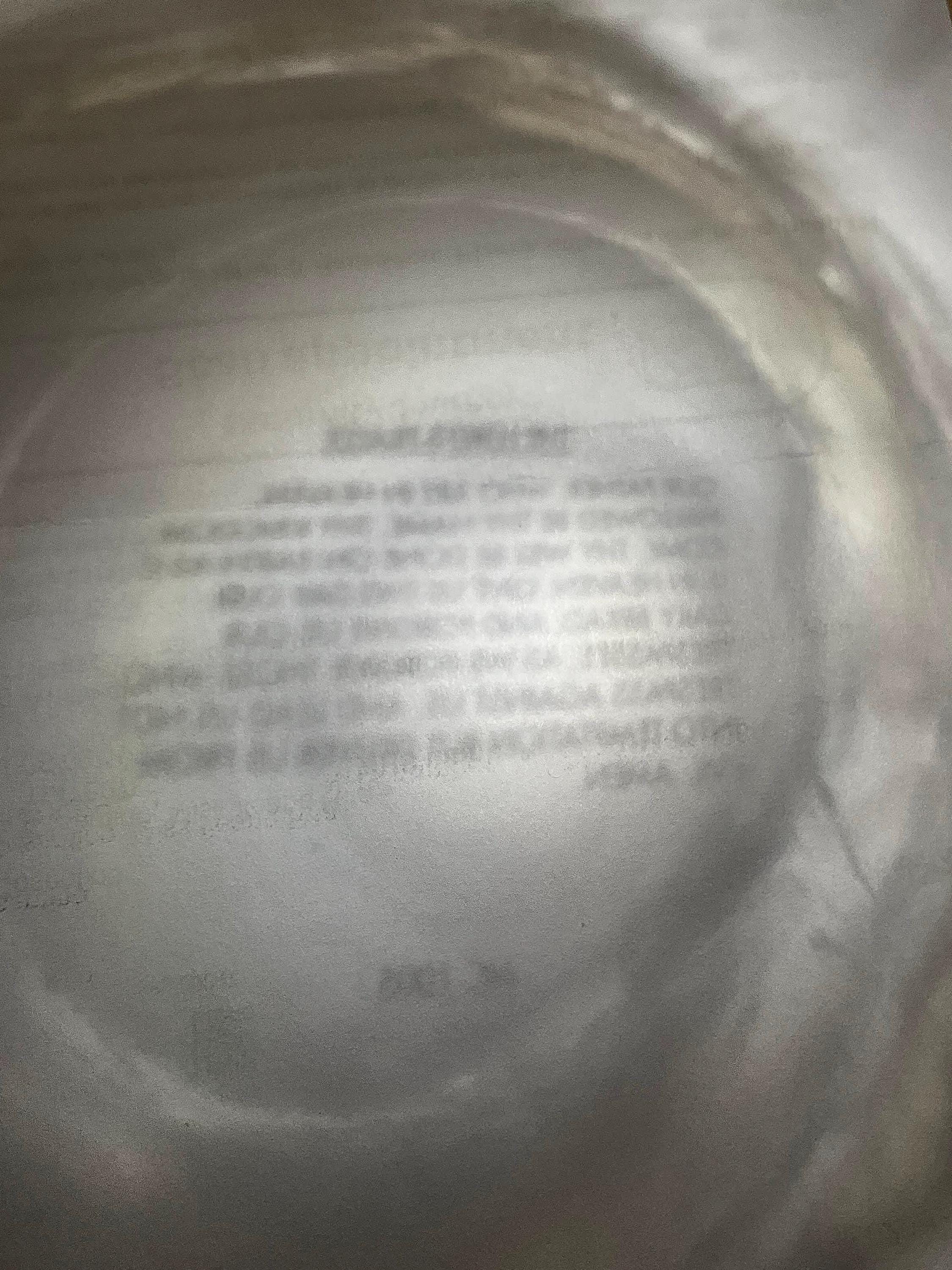 Compass Rose Pendant in 9ct Solid Gold with Crystal & Hidden Text