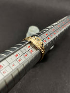 Opal and Sapphire Ring In solid gold 9ct