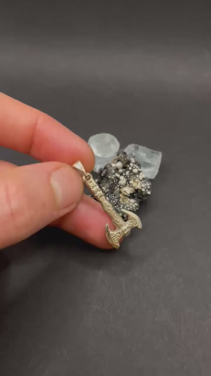 Celtic Axe Pendant in 9ct Solid Gold