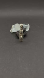 Moai Statue pendant in solid silver 925