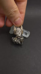 Hermes Head Pendant in 9ct Solid Gold & 925 Silver – Greek Mythology Jewellery