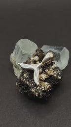 Ren symbol pendant in solid silver 999